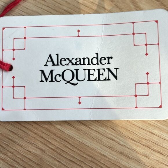 Alexander McQueen Mens Signature Baseball Cap Large Navy & Blue - NWT $410 - Picture 7 of 7